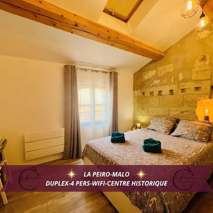 La Peiro Malo - Charmant Duplex Centre Historique-Clim-4 Personnes Istres France