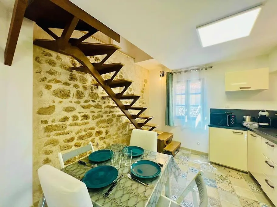 La Peiro Malo - Charmant Duplex Centre Historique-Clim-4 Personnes Istres